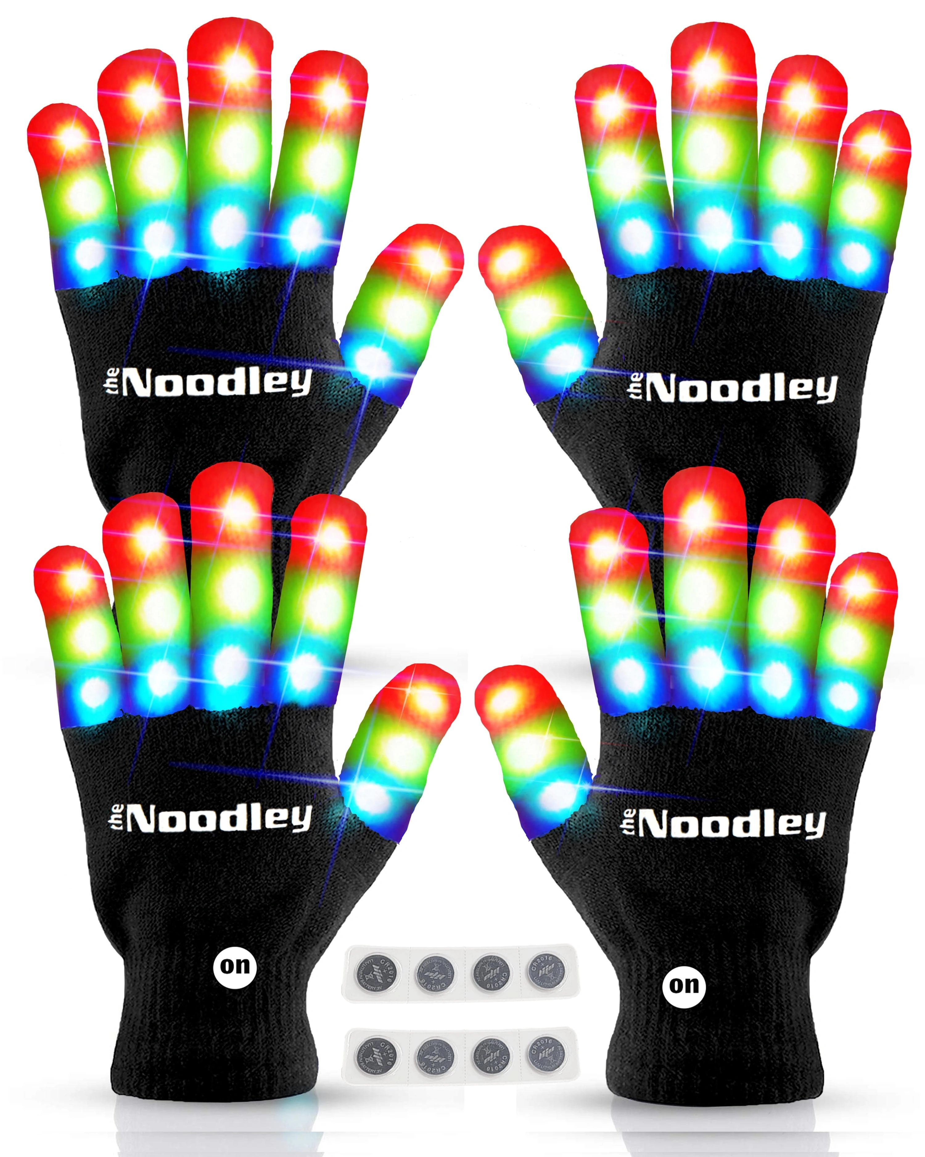 Glow-in-the-Dark Kids' LED Gloves – Fun & Sparkly for Little Hands!